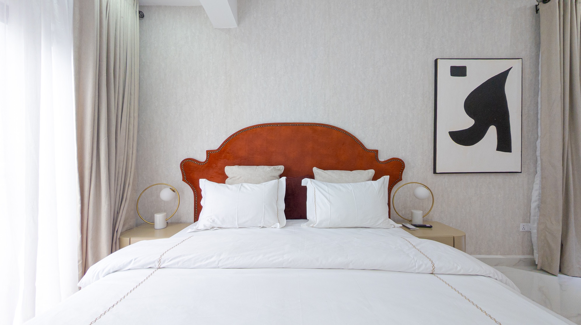 Spacious kitchen with island and appliances from your shoot